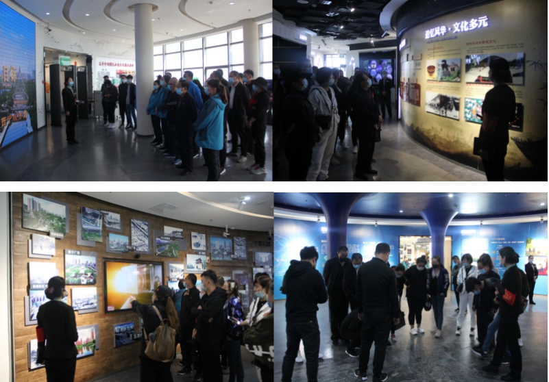 三建公司、現(xiàn)代物流公司黨支部聯(lián)合開展“參觀愛國教育基地，弘揚愛國主義精神”活動